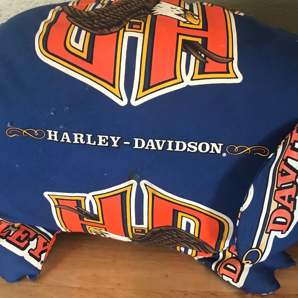 Harley Davidson Stuffed Hog